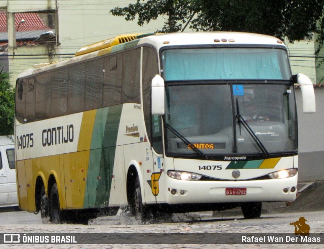 Empresa Gontijo de Transportes 14075 na cidade de Teófilo Otoni, Minas Gerais, Brasil, por Rafael Wan Der Maas. ID da foto: 9080079.