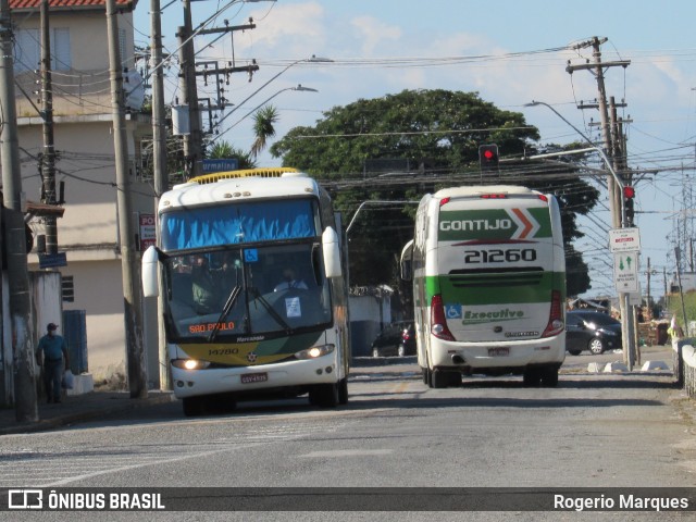 Empresa Gontijo de Transportes 14780 na cidade de São José dos Campos, São Paulo, Brasil, por Rogerio Marques. ID da foto: 9080883.