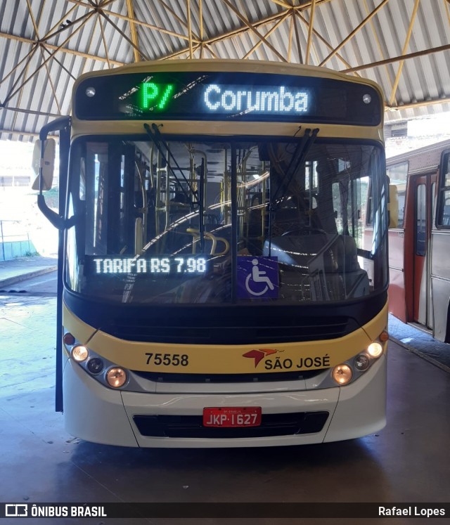 Expresso São José do Tocantins 75558 na cidade de Anápolis, Goiás, Brasil, por Rafael Lopes. Número da foto: #9082129.