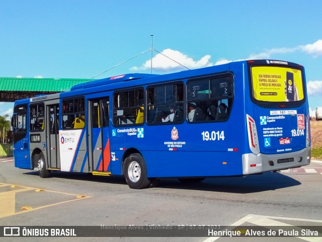 Transportes Capellini 19.014 na cidade de Vinhedo, São Paulo, Brasil, por Henrique Alves de Paula Silva. Número da foto: #9082384.
