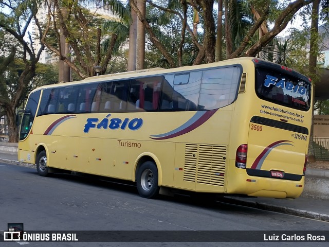 Fábio Turismo 3500 na cidade de Juiz de Fora, Minas Gerais, Brasil, por Luiz Carlos Rosa. ID da foto: 9084766.