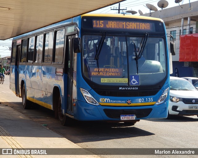 JTP Transportes - COM Porto Velho 02.135 na cidade de Porto Velho, Rondônia, Brasil, por Marlon Alexandre . ID da foto: 9084595.