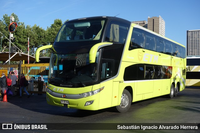 ETM - Empresa de Transporte Maullín 311 na cidade de Santiago, Santiago, Metropolitana de Santiago, Chile, por Sebastián Ignacio Alvarado Herrera. ID da foto: 9084192.