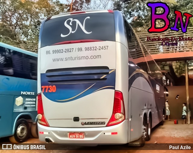 Trans Brasil > TCB - Transporte Coletivo Brasil 7730 na cidade de Gurupi, Tocantins, Brasil, por Paul Azile. Número da foto: #9082133.