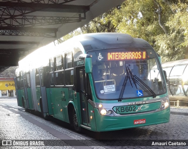 Viação Tamandaré KB602 na cidade de Curitiba, Paraná, Brasil, por Amauri Caetano. ID da foto: 9084039.