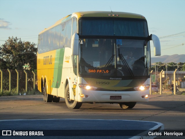 Empresa Gontijo de Transportes 14950 na cidade de Guanambi, Bahia, Brasil, por Carlos  Henrique. Número da foto: #9083743.