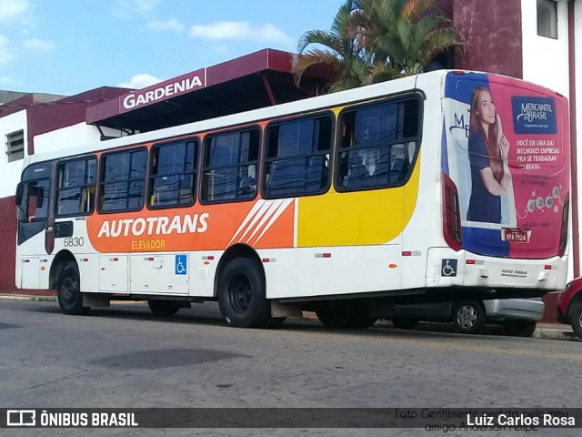 Autotrans > Turilessa 6830 na cidade de Varginha, Minas Gerais, Brasil, por Luiz Carlos Rosa. Número da foto: #9084932.