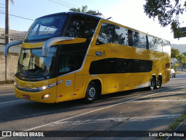 Brisa Ônibus 11865 na cidade de Juiz de Fora, Minas Gerais, Brasil, por Luiz Carlos Rosa. ID da foto: 9082215.