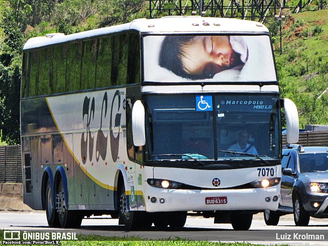 KLG Viagens e Turismo 7070 na cidade de Aparecida, São Paulo, Brasil, por Luiz Krolman. ID da foto: 9085686.