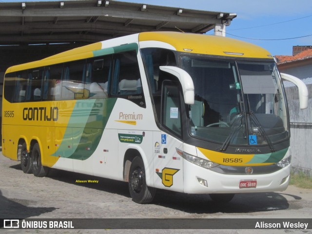 Empresa Gontijo de Transportes 18585 na cidade de Fortaleza, Ceará, Brasil, por Alisson Wesley. ID da foto: 9085666.