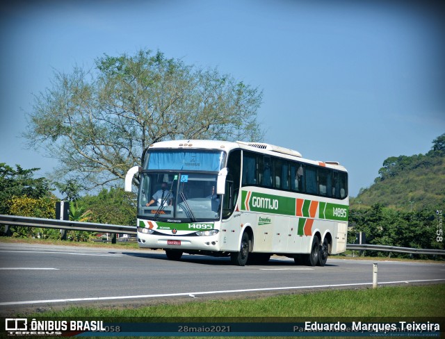 Empresa Gontijo de Transportes 14895 na cidade de Guapimirim, Rio de Janeiro, Brasil, por Eduardo  Marques Teixeira. Número da foto: #9086042.