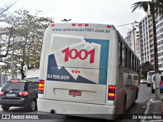 Auto Viação 1001 RJ 108.009 na cidade de Niterói, Rio de Janeiro, Brasil, por Zé Ricardo Reis. Número da foto: #9086600.