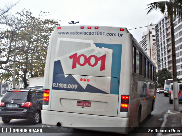 Auto Viação 1001 RJ 108.009 na cidade de Niterói, Rio de Janeiro, Brasil, por Zé Ricardo Reis. ID da foto: 9086600.