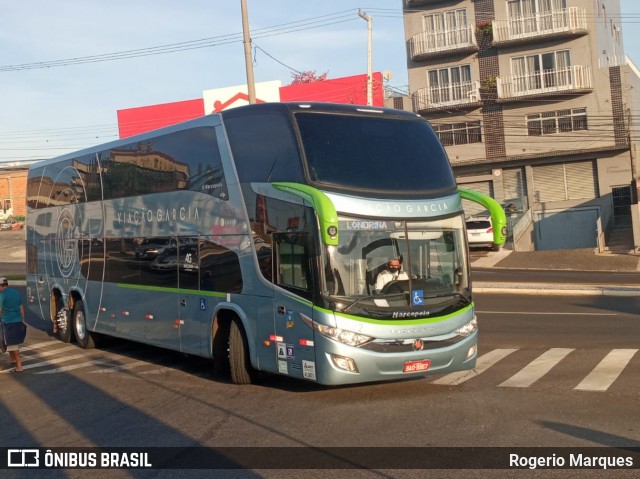 Viação Garcia 8822 na cidade de Ponta Grossa, Paraná, Brasil, por Rogerio Marques. ID da foto: 9086851.