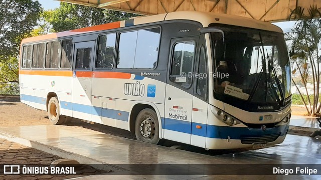 Expresso União 4038 na cidade de Arcos, Minas Gerais, Brasil, por Diego Felipe. Número da foto: #9086786.