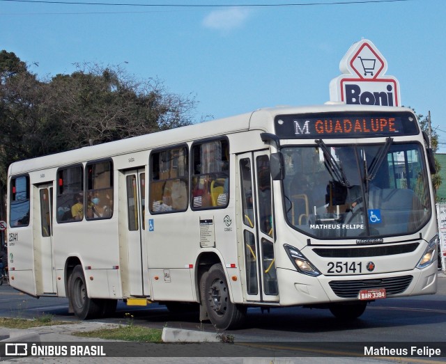 Viação Castelo Branco 25141 na cidade de Curitiba, Paraná, Brasil, por Matheus Felipe. Número da foto: #9085556.