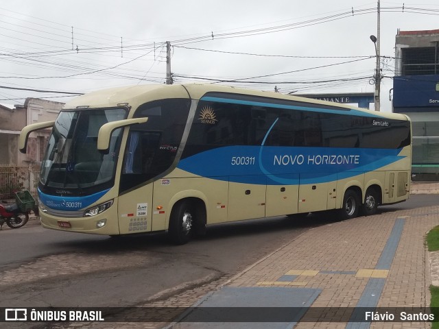 Viação Novo Horizonte 500311 na cidade de Barra da Estiva, Bahia, Brasil, por Flávio  Santos. ID da foto: 9085987.