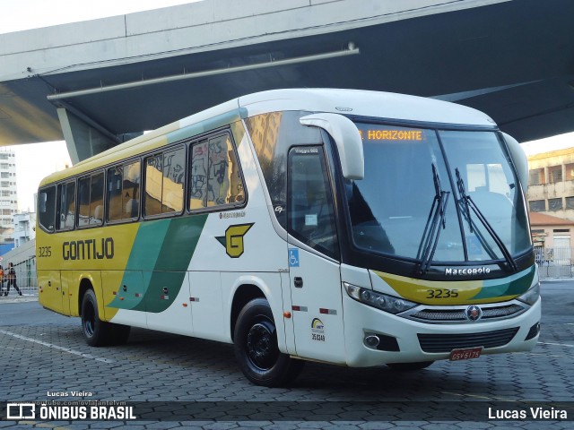 Empresa Gontijo de Transportes 3230 na cidade de Belo Horizonte, Minas Gerais, Brasil, por Lucas Vieira. ID da foto: 9088153.