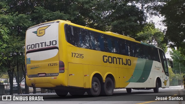 Empresa Gontijo de Transportes 17215 na cidade de São Paulo, São Paulo, Brasil, por Jessé Santos. ID da foto: 9086193.