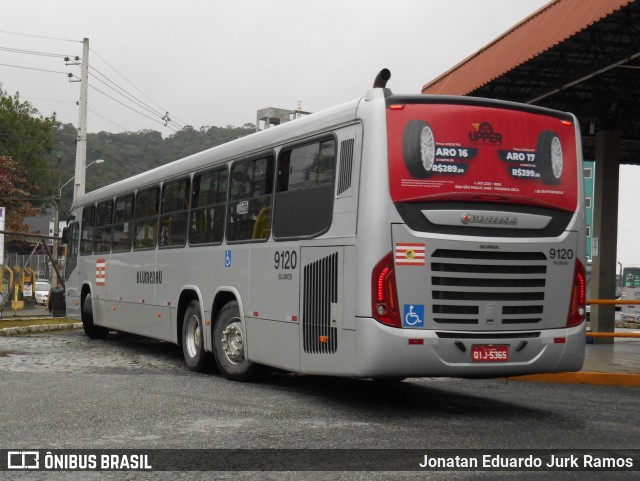 BluMob - Concessionária de Transporte Urbano de Blumenau 9120 na cidade de Blumenau, Santa Catarina, Brasil, por Jonatan Eduardo Jurk Ramos. ID da foto: 9086599.