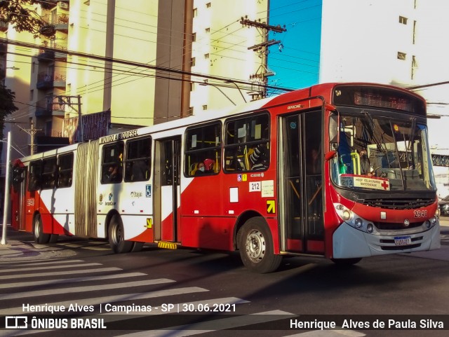 Itajaí Transportes Coletivos 2940 na cidade de Campinas, São Paulo, Brasil, por Henrique Alves de Paula Silva. ID da foto: 9088110.