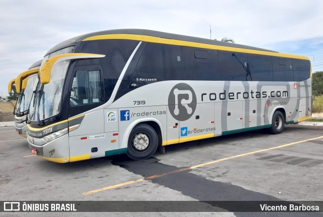 RodeRotas - Rotas de Viação do Triângulo 7319 na cidade de Caldas Novas, Goiás, Brasil, por Vicente Barbosa. ID da foto: 9085579.