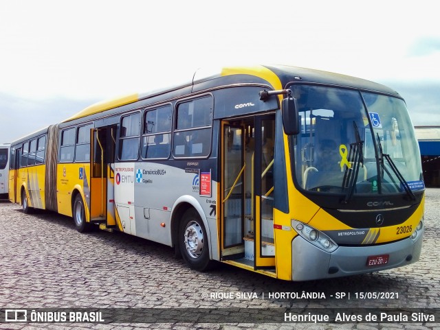 Transportes Capellini 23026 na cidade de Hortolândia, São Paulo, Brasil, por Henrique Alves de Paula Silva. Número da foto: #9088177.