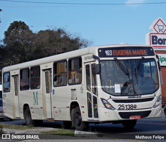 Viação Castelo Branco 25138 na cidade de Curitiba, Paraná, Brasil, por Matheus Felipe. ID da foto: 9085555.