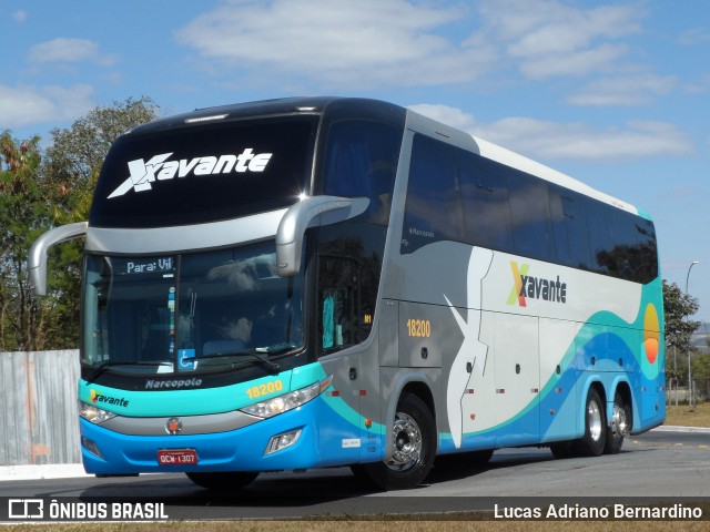 Viação Xavante 18200 na cidade de Brasília, Distrito Federal, Brasil, por Lucas Adriano Bernardino. Número da foto: #9086938.