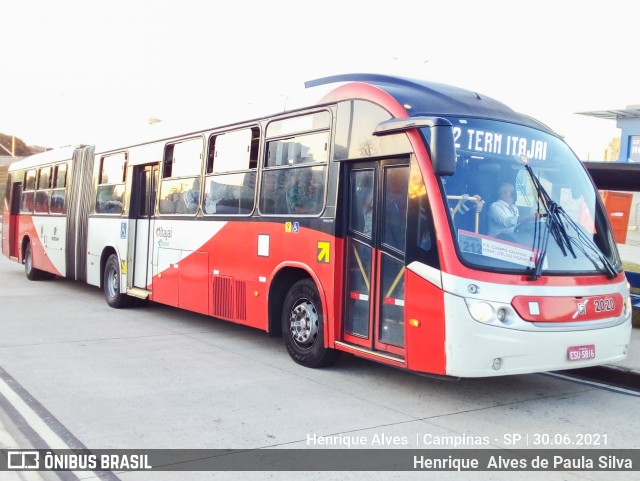 Itajaí Transportes Coletivos 2020 na cidade de Campinas, São Paulo, Brasil, por Henrique Alves de Paula Silva. ID da foto: 9088116.