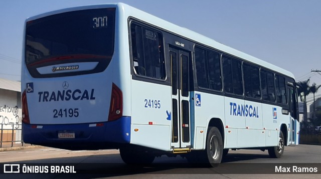 Transcal Sul Transportes Coletivos 24195 na cidade de Porto Alegre, Rio Grande do Sul, Brasil, por Max Ramos. Número da foto: #9085748.