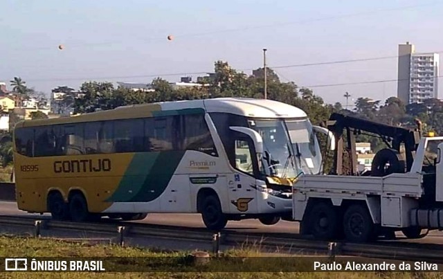 Empresa Gontijo de Transportes 18595 na cidade de Betim, Minas Gerais, Brasil, por Paulo Alexandre da Silva. Número da foto: #9086609.