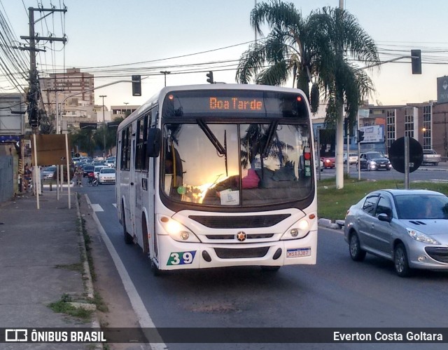 Martinele Transportes 39 na cidade de Cariacica, Espírito Santo, Brasil, por Everton Costa Goltara. Número da foto: #9085772.