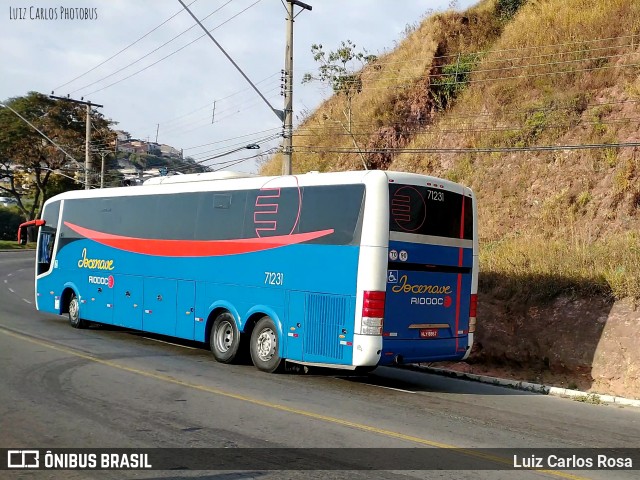 Viação Riodoce 71231 na cidade de Juiz de Fora, Minas Gerais, Brasil, por Luiz Carlos Rosa. ID da foto: 9091372.