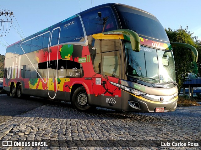 UTIL - União Transporte Interestadual de Luxo 11923 na cidade de Juiz de Fora, Minas Gerais, Brasil, por Luiz Carlos Rosa. Número da foto: #9089110.