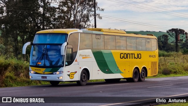 Empresa Gontijo de Transportes 14405 na cidade de Peabiru, Paraná, Brasil, por Elvio Antunes. ID da foto: 9089945.