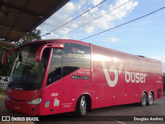 Buser Brasil Tecnologia 6087 na cidade de Gama, Distrito Federal, Brasil, por Douglas Andrez. Número da foto: #9088803.