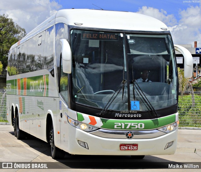 Empresa Gontijo de Transportes 21750 na cidade de Curitiba, Paraná, Brasil, por Maike Willian. ID da foto: 9089762.