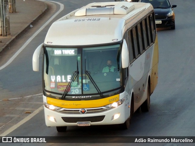 Rio Negro Fretamento e Turismo 55821 na cidade de Belo Horizonte, Minas Gerais, Brasil, por Adão Raimundo Marcelino. Número da foto: #9091288.