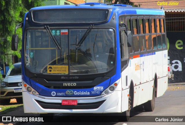 Rápido Araguaia 50743 na cidade de Goiânia, Goiás, Brasil, por Carlos Júnior. Número da foto: #9090478.