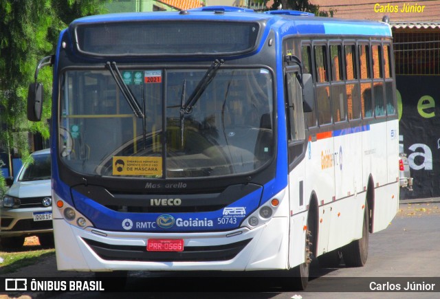 Rápido Araguaia 50743 na cidade de Goiânia, Goiás, Brasil, por Carlos Júnior. ID da foto: 9090478.