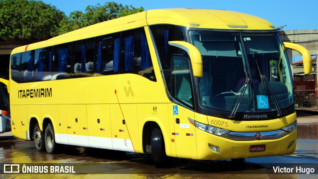 Viação Itapemirim 60075 na cidade de Ananindeua, Pará, Brasil, por Victor Hugo. ID da foto: 9089599.