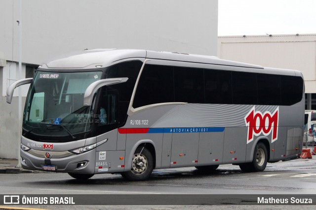 Auto Viação 1001 RJ 108.1122 na cidade de Rio de Janeiro, Rio de Janeiro, Brasil, por Matheus Souza. Número da foto: #9089180.