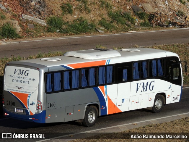 VMG - Viação Minas Gerais 2100 na cidade de Belo Horizonte, Minas Gerais, Brasil, por Adão Raimundo Marcelino. ID da foto: 9091347.