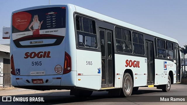 SOGIL - Sociedade de Ônibus Gigante Ltda. 5165 na cidade de Porto Alegre, Rio Grande do Sul, Brasil, por Max Ramos. Número da foto: #9090201.