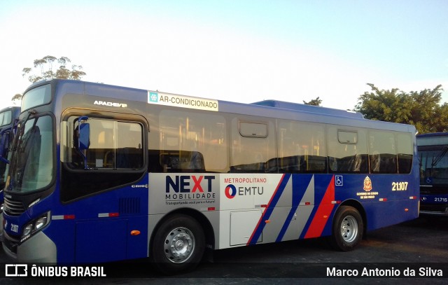 Next Mobilidade - ABC Sistema de Transporte 21.107 na cidade de São Bernardo do Campo, São Paulo, Brasil, por Marco Antonio da Silva. Número da foto: #9088657.