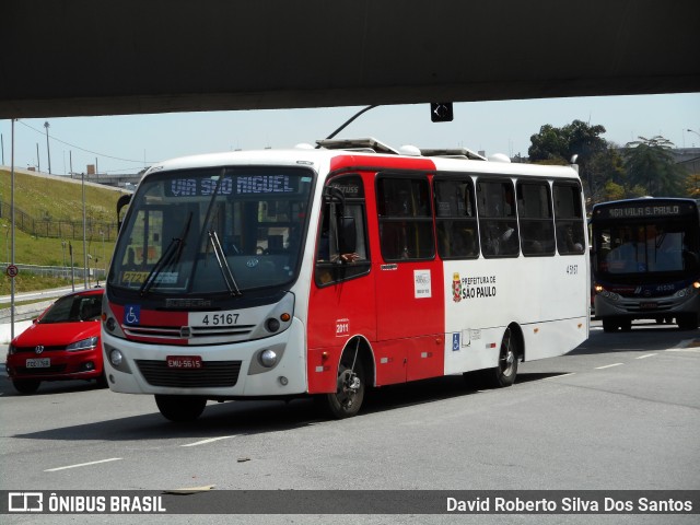 Allibus Transportes 4 5167 na cidade de São Paulo, São Paulo, Brasil, por David Roberto Silva Dos Santos. Número da foto: #9089628.
