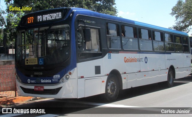 Rápido Araguaia 50722 na cidade de Goiânia, Goiás, Brasil, por Carlos Júnior. ID da foto: 9090015.