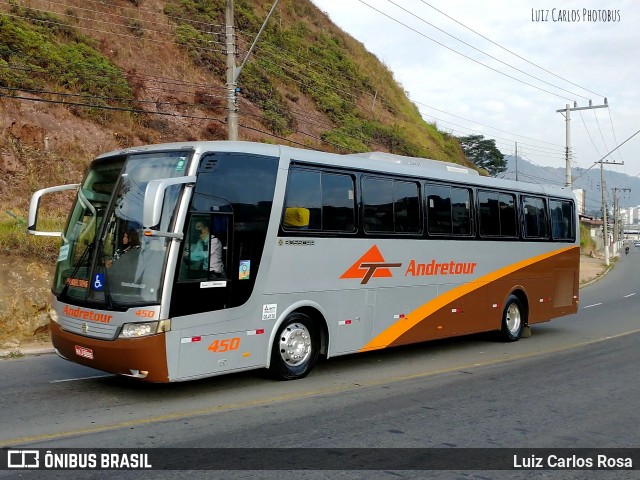 André Turismo 450 na cidade de Juiz de Fora, Minas Gerais, Brasil, por Luiz Carlos Rosa. ID da foto: 9091379.