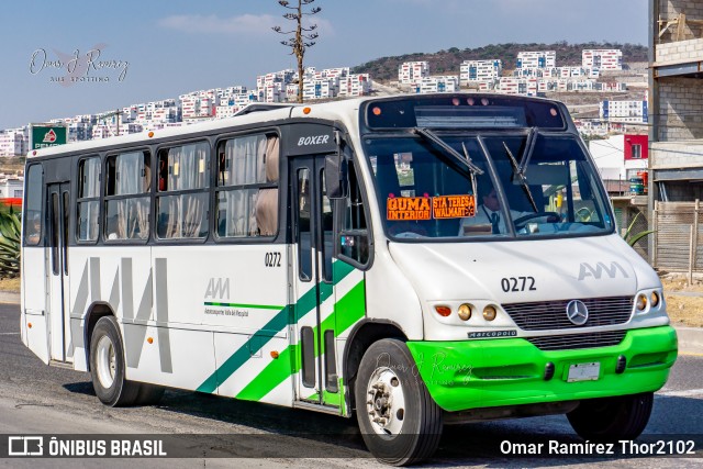 AVM - Autotransportes Valle del Mezquital 0272 na cidade de Atotonilco de Tula, Hidalgo, México, por Omar Ramírez Thor2102. Número da foto: #9089959.